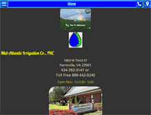 Tablet Screenshot of mairrigation.com